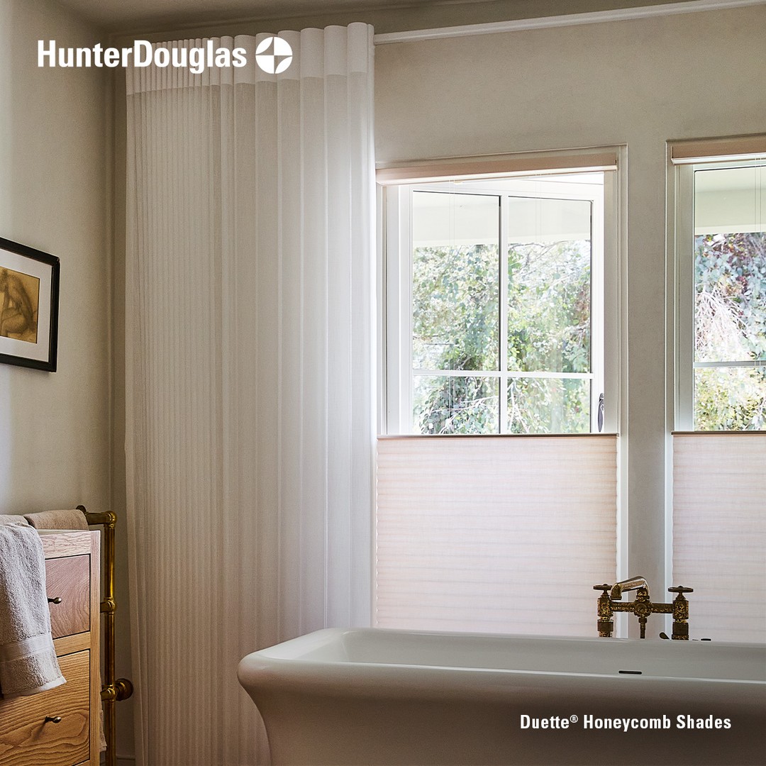 Light where you want it. Privacy where you need it.
Duette® Honeycomb Shades offer beautiful light diffusion and energy efficiency.
Contact us to explore your options. (985) 209-1689