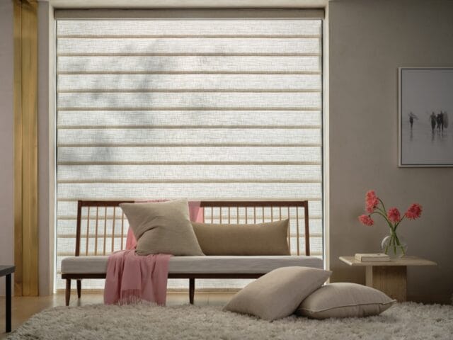 Vignette® Modern Roman Shades bring a tailored, designer look that feels effortless and refined—perfect for creating a calm, sophisticated space.
Call us today, your custom design starts here. (985) 209-1689