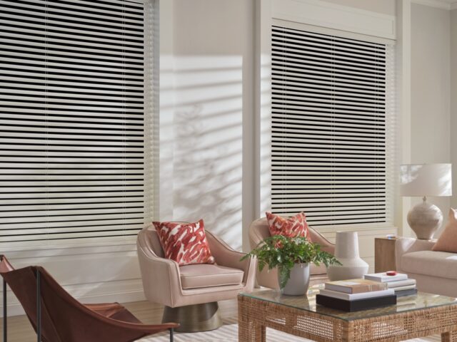 Soft light. Modern lines.
Aria™ Soft Blinds combine beautiful fabric with precise light control—bringing elevated style to any room.
Call us today at (985) 209-1689 to get started.
