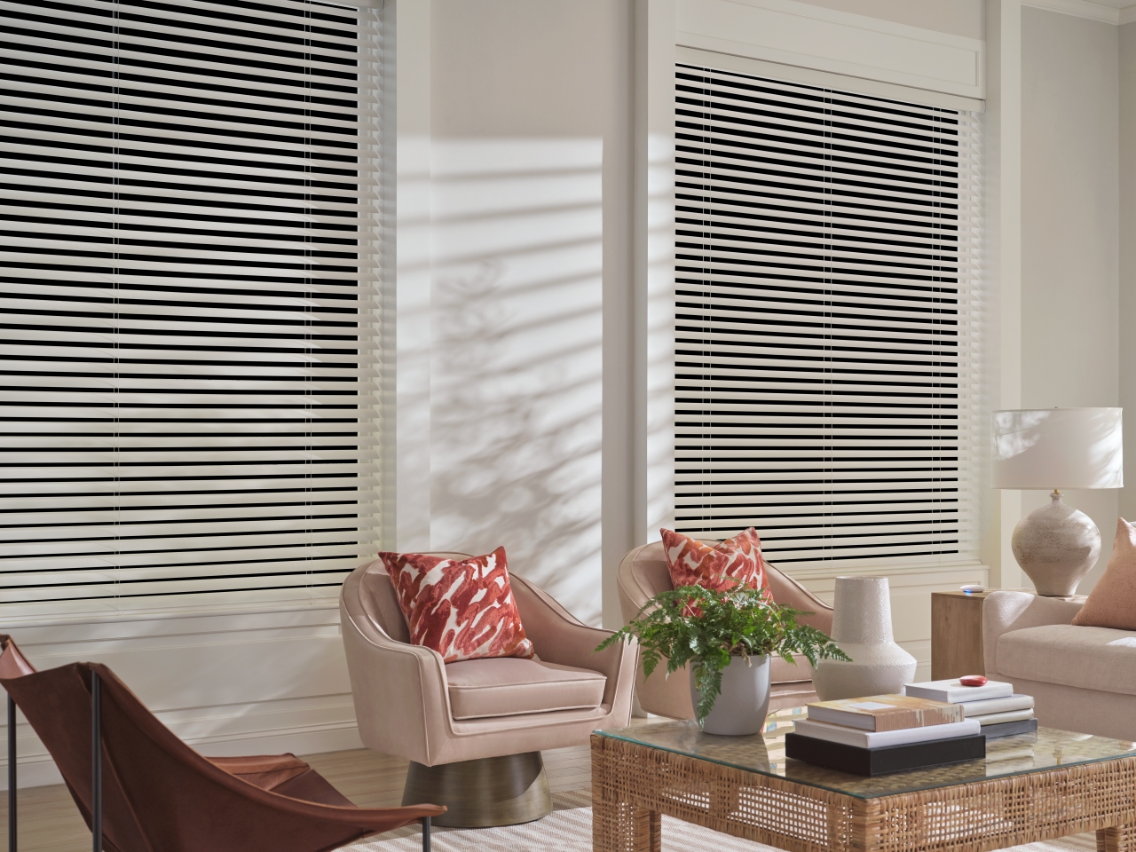 Soft light. Modern lines.
Aria™ Soft Blinds combine beautiful fabric with precise light control—bringing elevated style to any room.
Call us today at (985) 209-1689 to get started.