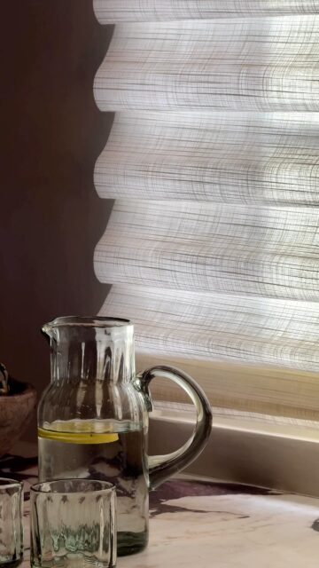 Beautiful light with just one click! We love Vignette Roman Shades paired with PowerView. Smart, safe and stunning. Call us at (985) 209-1689 to schedule a consultation.